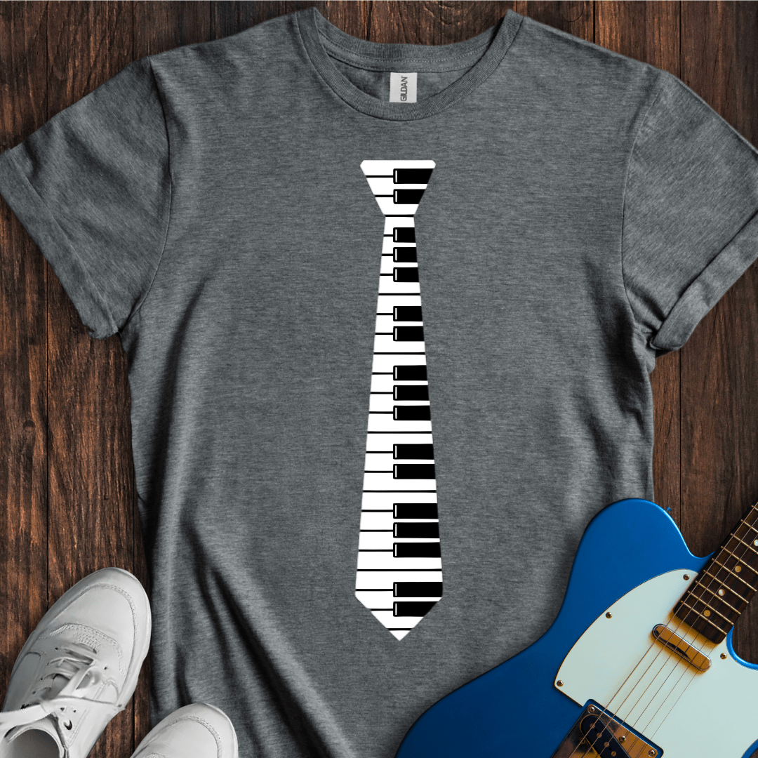 Piano Tie T-Shirt