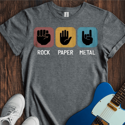 Rock, Paper, Metal T-Shirt