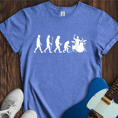 Evolution Of A Drummer (The Reality) T-Shirt