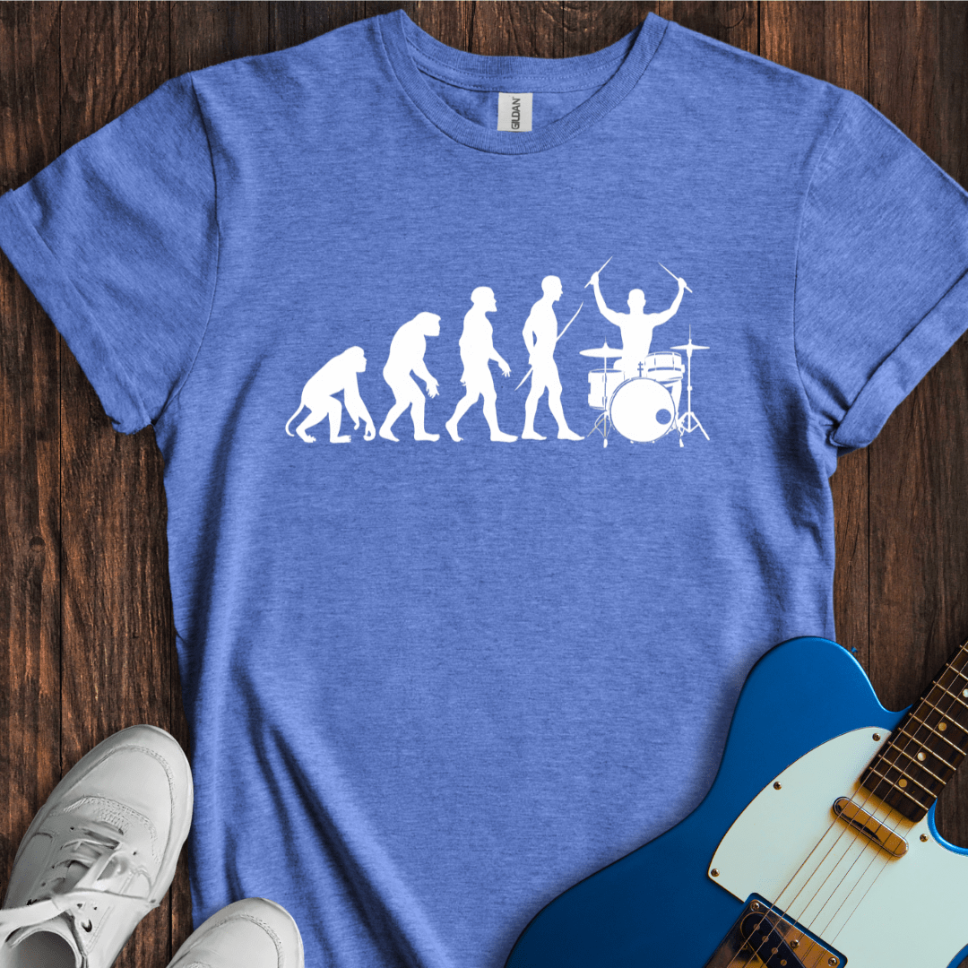 Evolution Of A Drummer (The Myth) T-Shirt