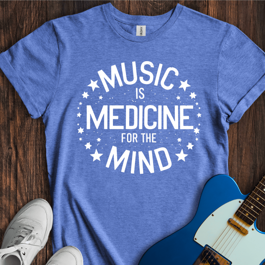 Music Is Medicine For The Mind T-Shirt