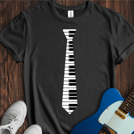 Piano Tie T-Shirt