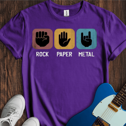 Rock, Paper, Metal T-Shirt