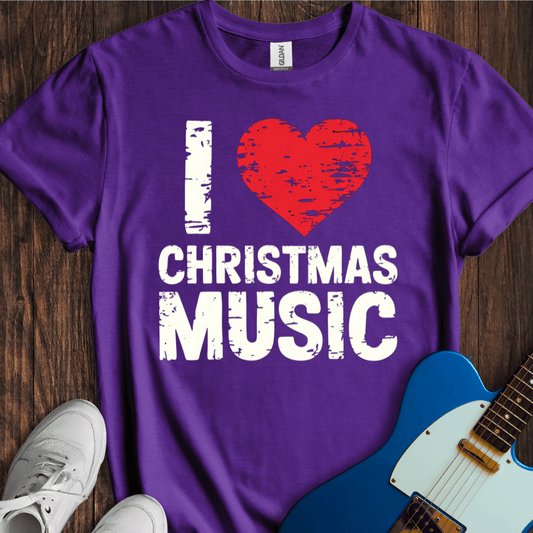 I <3 Christmas Music T-Shirt