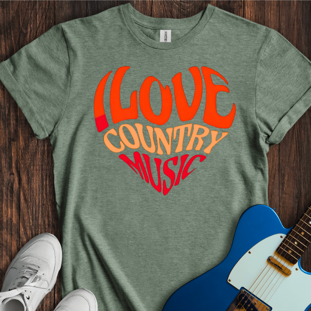 I Love Country Music T-Shirt