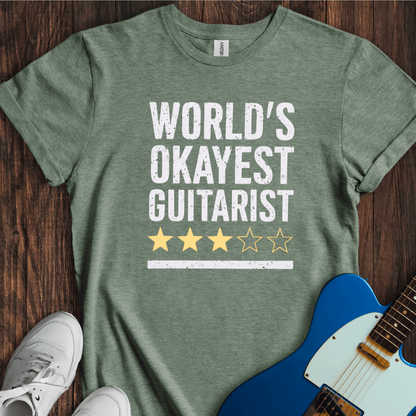 World's Okayest Guitarist T-Shirt