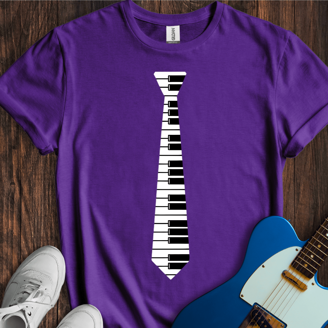 Piano Tie T-Shirt