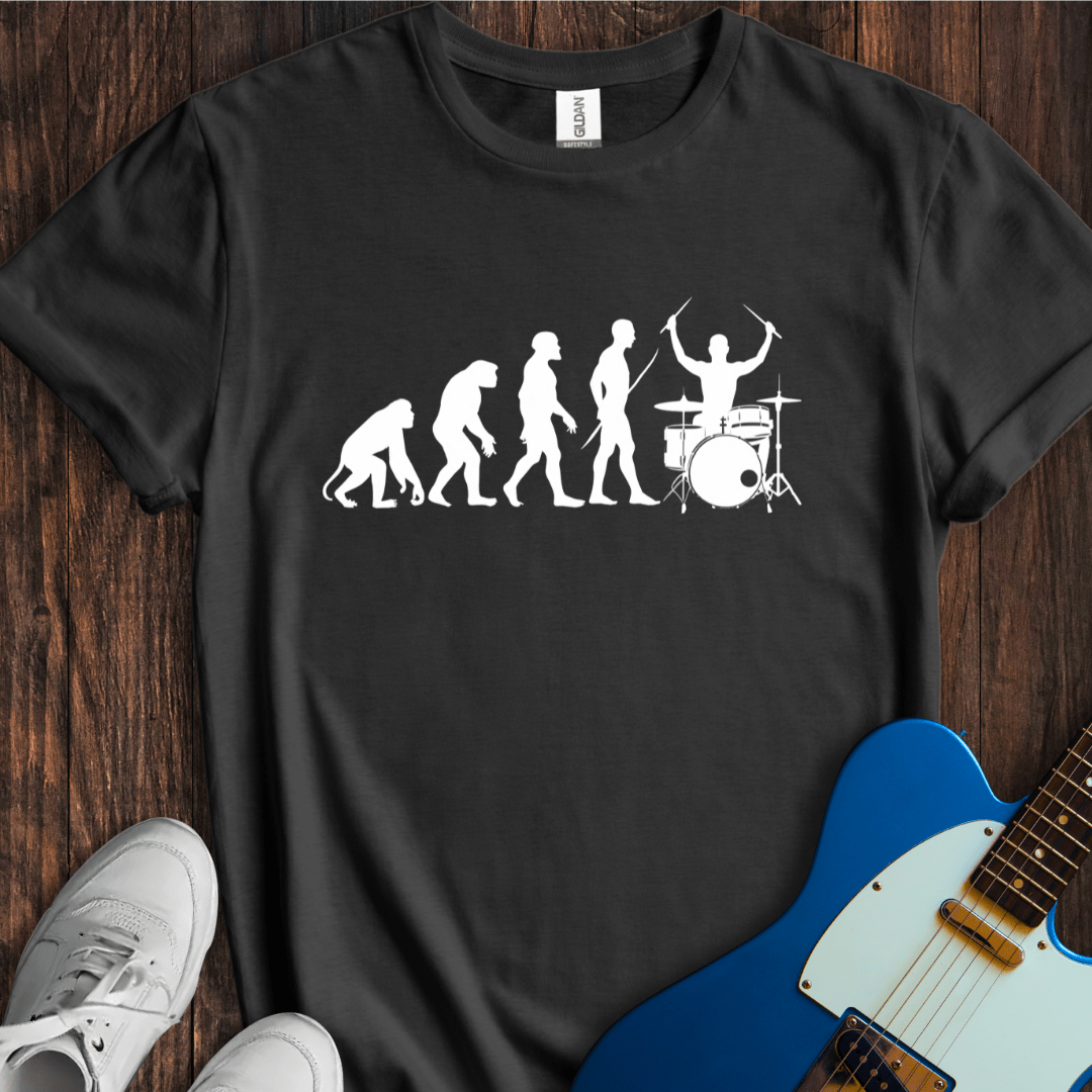 Evolution Of A Drummer (The Myth) T-Shirt