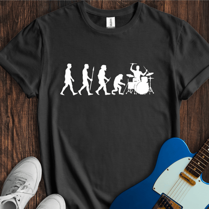 Evolution Of A Drummer (The Reality) T-Shirt