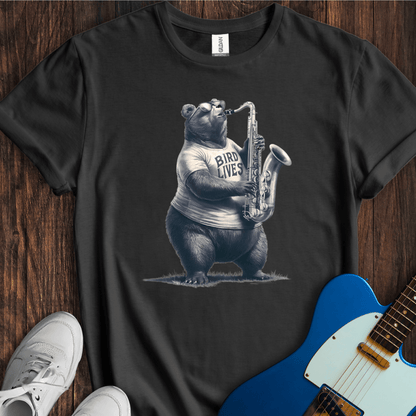 Bird Lives (Blowin' Bear) T-Shirt