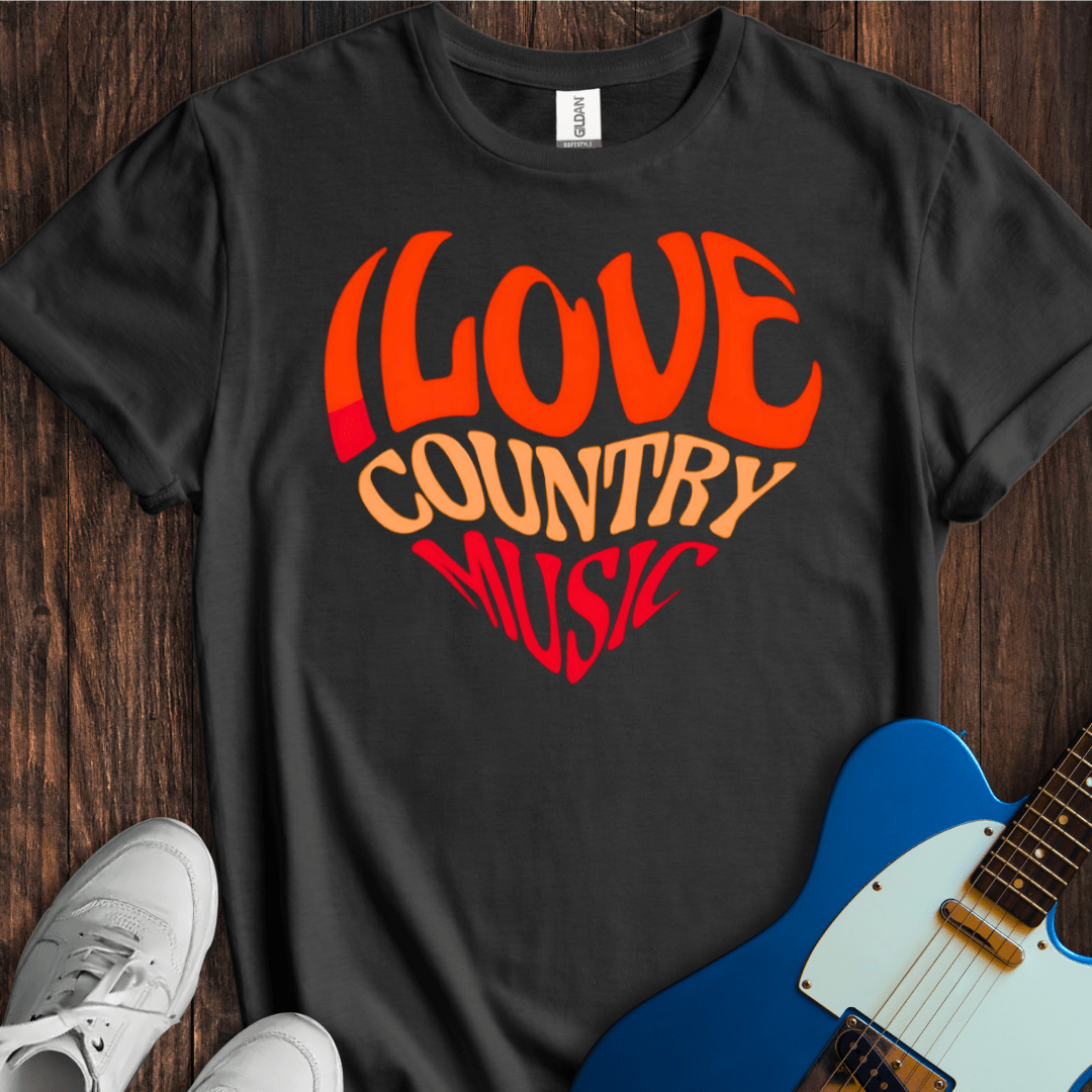 I Love Country Music T-Shirt