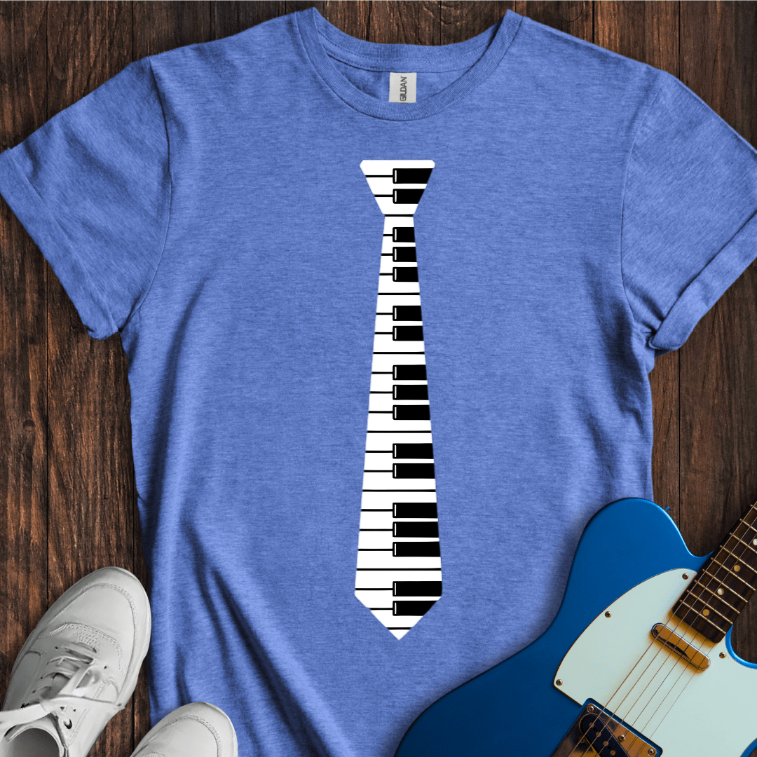 Piano Tie T-Shirt