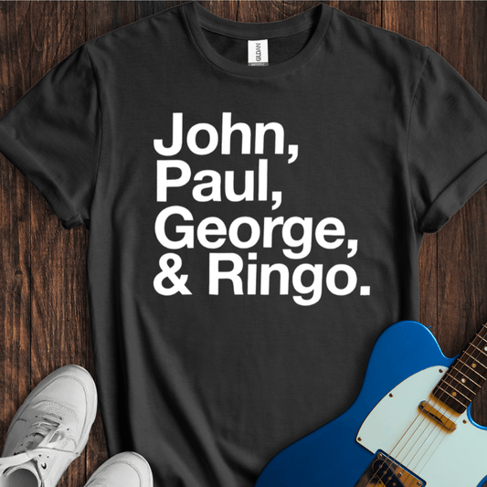 John, Paul, George & Ringo T-Shirt