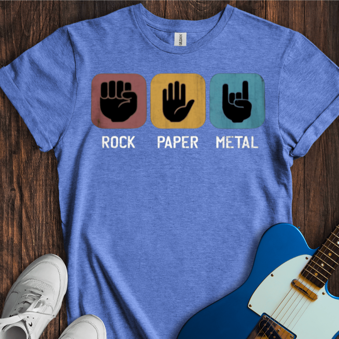 Rock, Paper, Metal T-Shirt