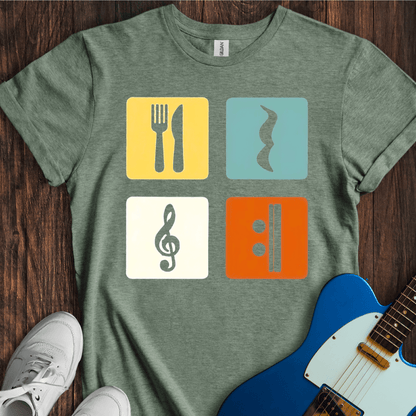 Eat. Sleep. Music. Repeat. T-Shirt