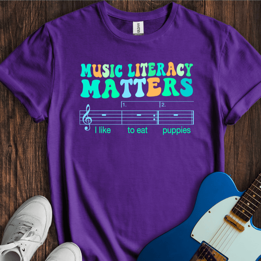 Music Literacy Matters T-Shirt