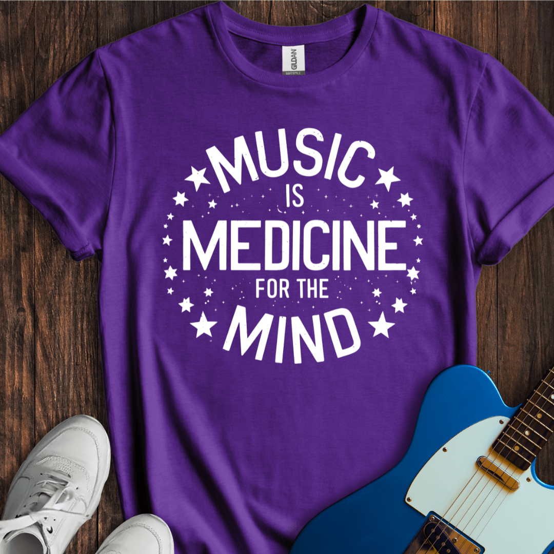 Music Is Medicine For The Mind T-Shirt