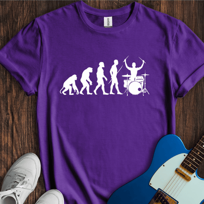 Evolution Of A Drummer (The Myth) T-Shirt