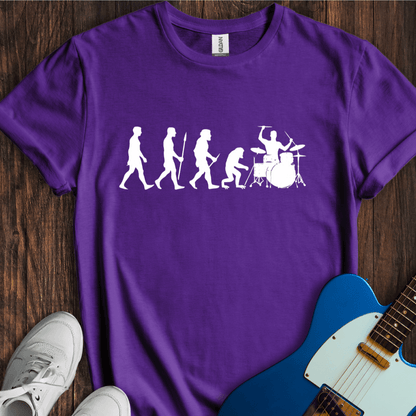 Evolution Of A Drummer (The Reality) T-Shirt