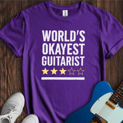 World's Okayest Guitarist T-Shirt