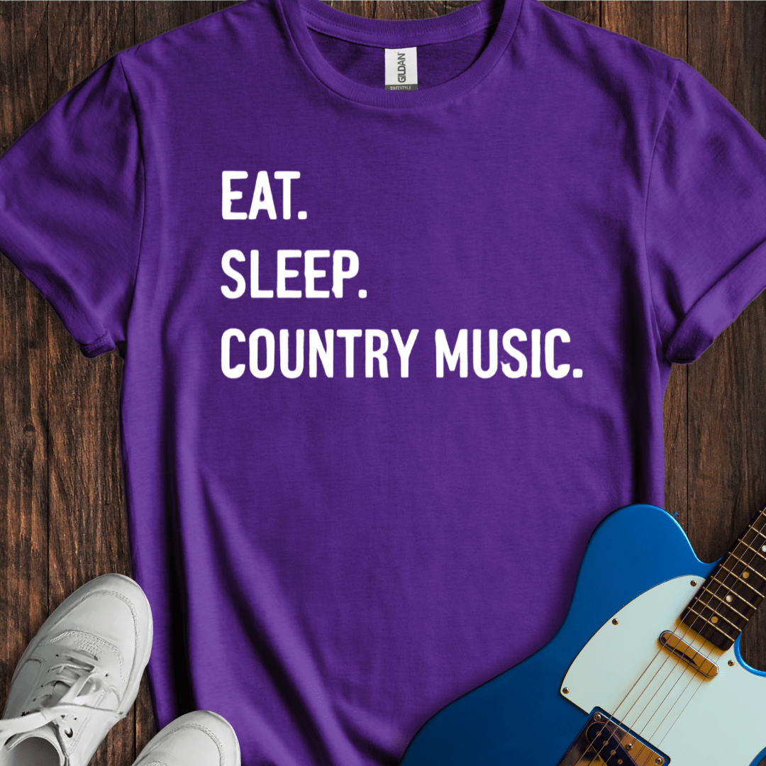 Eat. Sleep. Country Music. T-Shirt